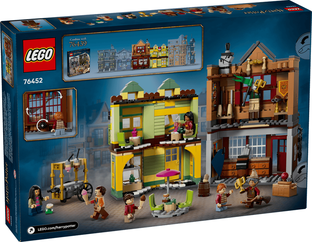 LEGO® Harry Potter™ #76452 Quality Quidditch™ Supplies & Ice Cream Parlour product image 5, provided for visual reference