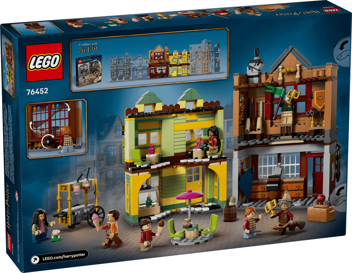 LEGO® Harry Potter™ #76452 Quality Quidditch™ Supplies & Ice Cream Parlour product image 5, provided for visual reference