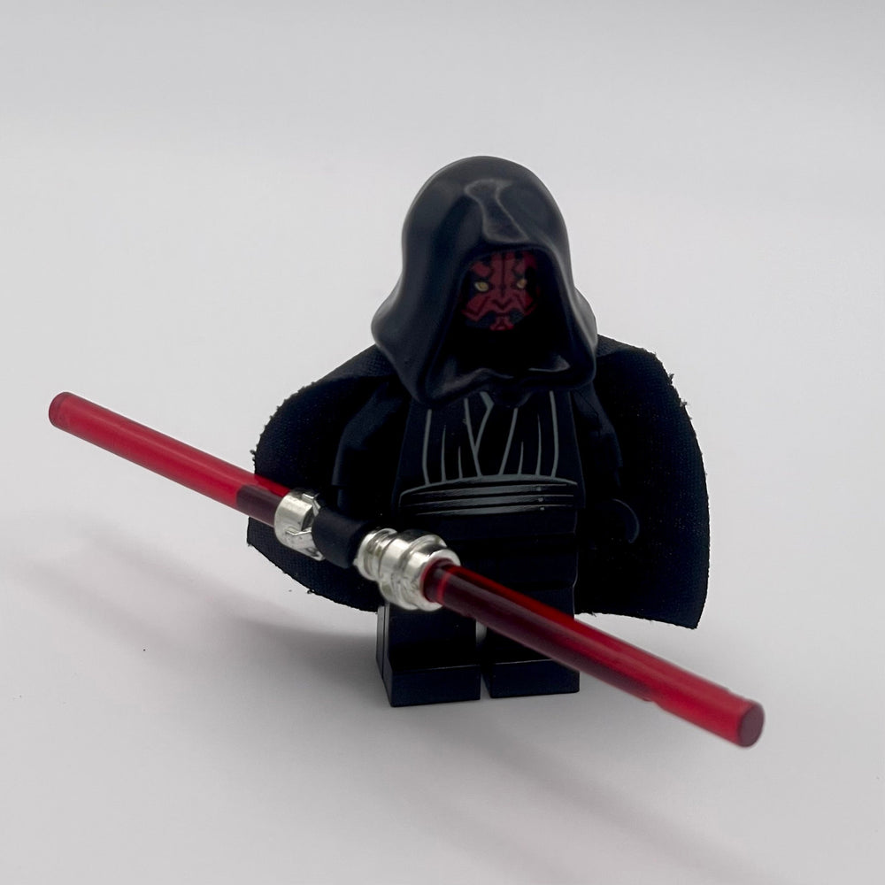 Darth Maul - Hood and Cape, Sash without Pouch (Decent Saber)