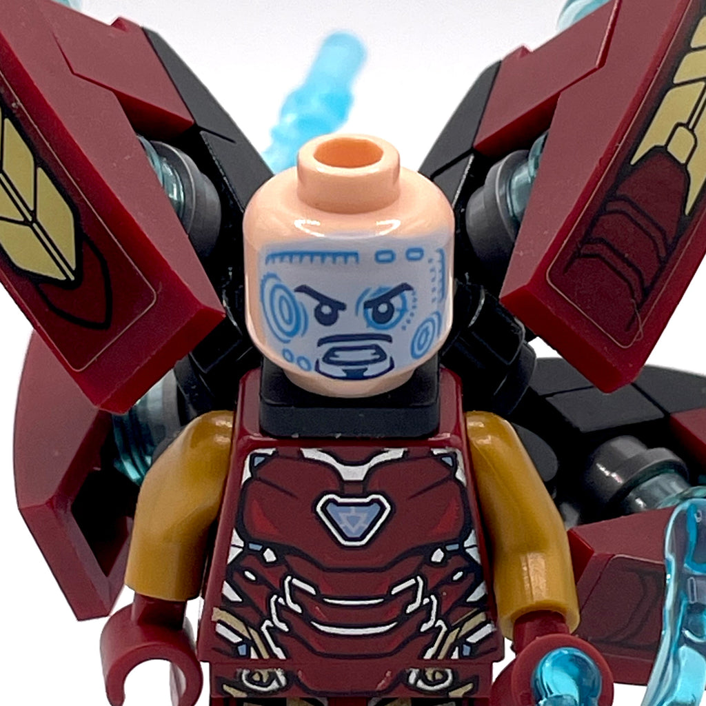 Iron Man - Mark 50 Armor, Small Helmet Visor, Wings with Stickers product image 2, provided for visual reference and product