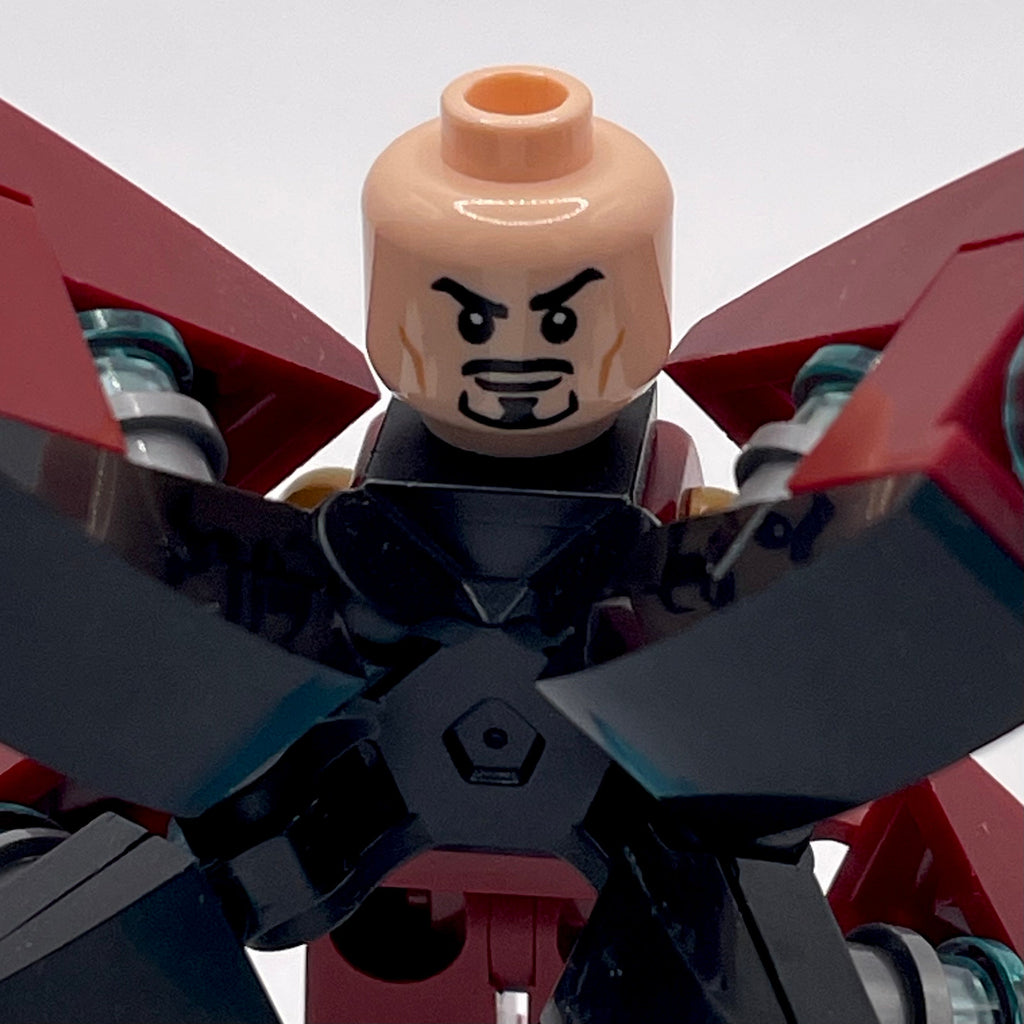 Iron Man - Mark 50 Armor, Small Helmet Visor, Wings with Stickers product image 3, provided for visual reference and product