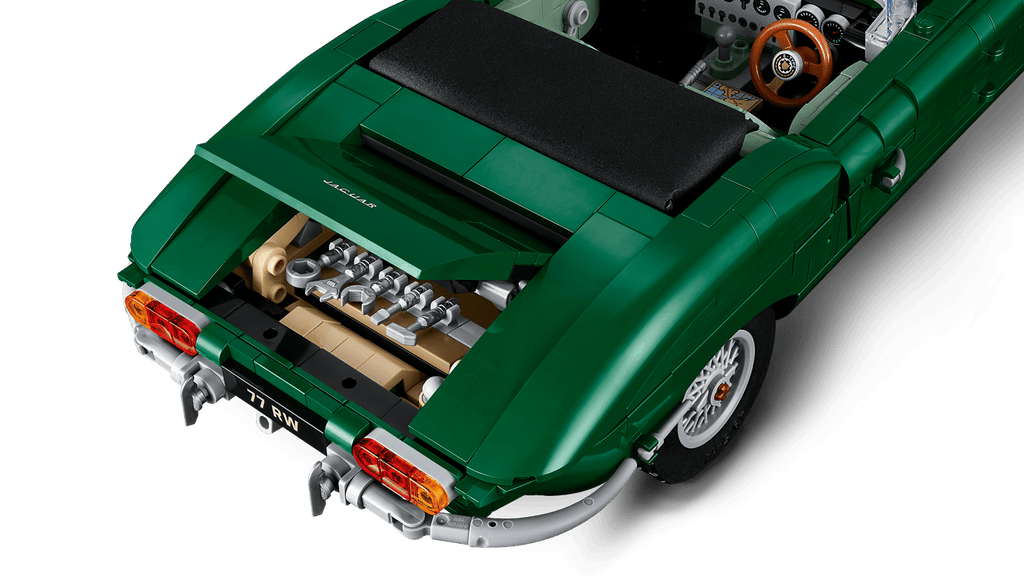 LEGO® Icons #11381 Jaguar E-Type product image 4, provided for visual reference and product detail review