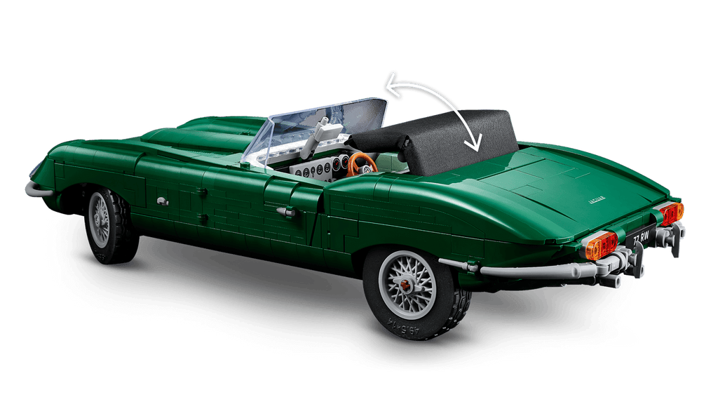 LEGO® Icons #11381 Jaguar E-Type product image 5, provided for visual reference and product detail review