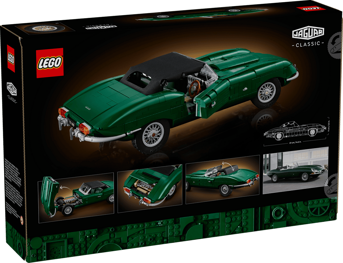 LEGO® Icons #11381 Jaguar E-Type product image 7, provided for visual reference and product detail review