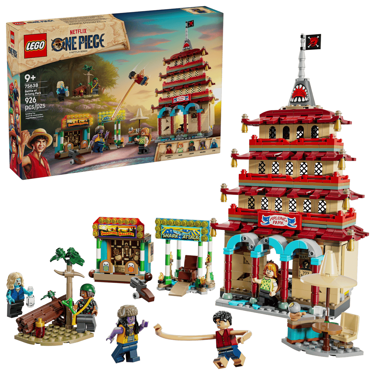 LEGO® One Piece #75638 Battle at Arlong Park product image 1, provided for visual reference and product detail review