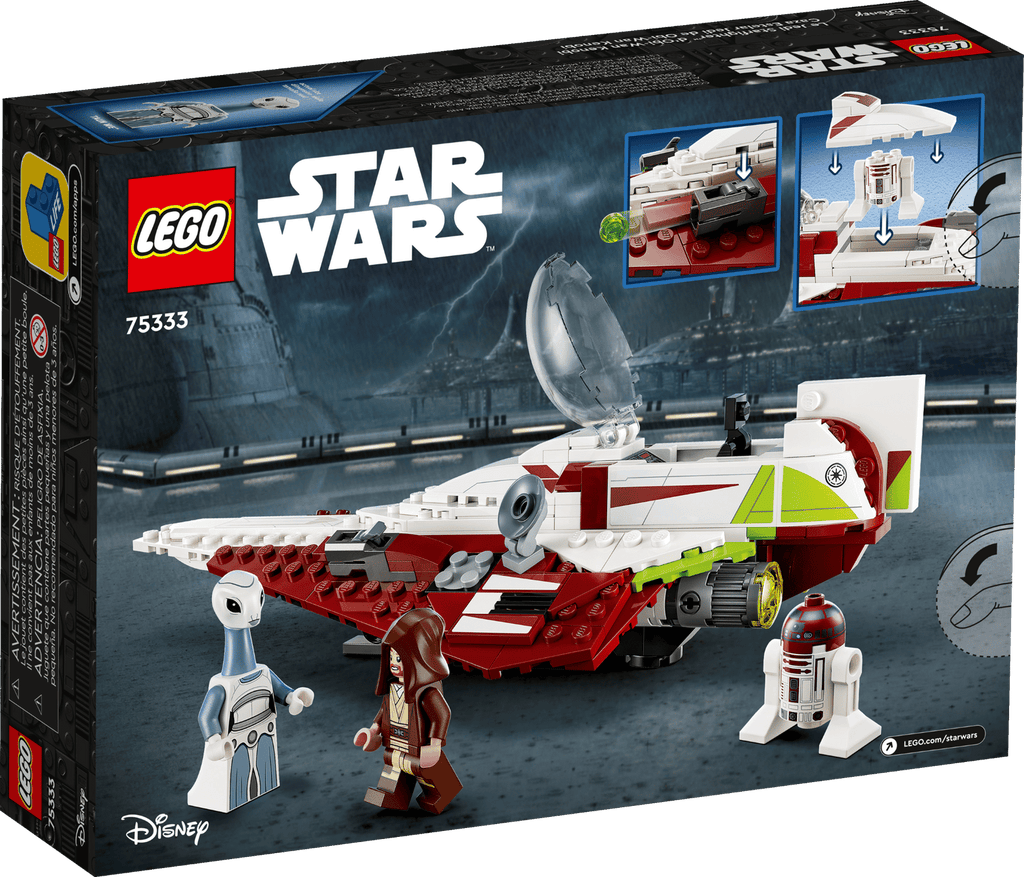 LEGO® Star Wars™ #75333 Obi-Wan Kenobi’s Jedi Starfighter™ product image 8, provided for visual reference and product detail