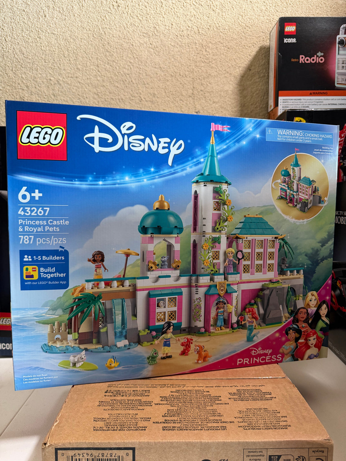 LEGO® Disney™ #43267 Princess Castle & Royal Pets product image 2, provided for visual reference and product detail review