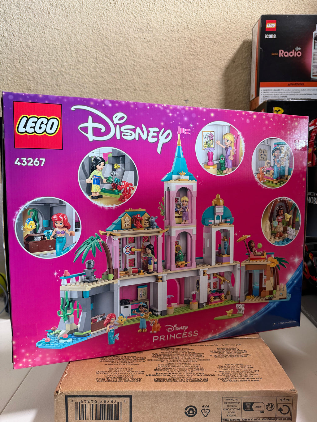 LEGO® Disney™ #43267 Princess Castle & Royal Pets product image 3, provided for visual reference and product detail review