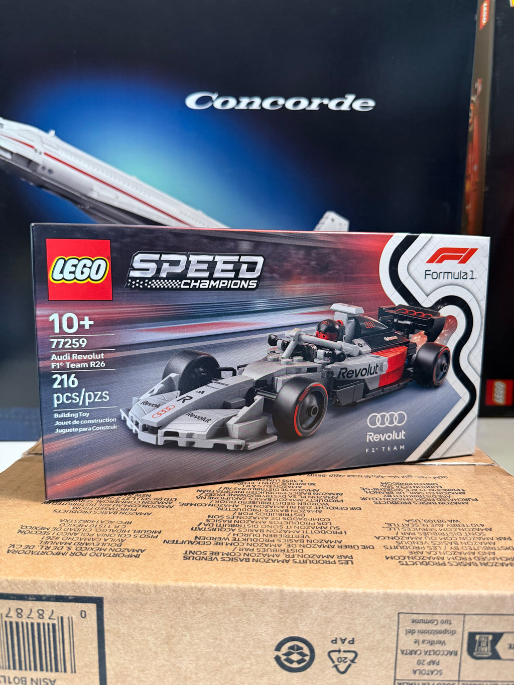 LEGO® Speed Champions #77259 Audi Revolut F1® Team R26 Race Car product image 2, provided for visual reference and product