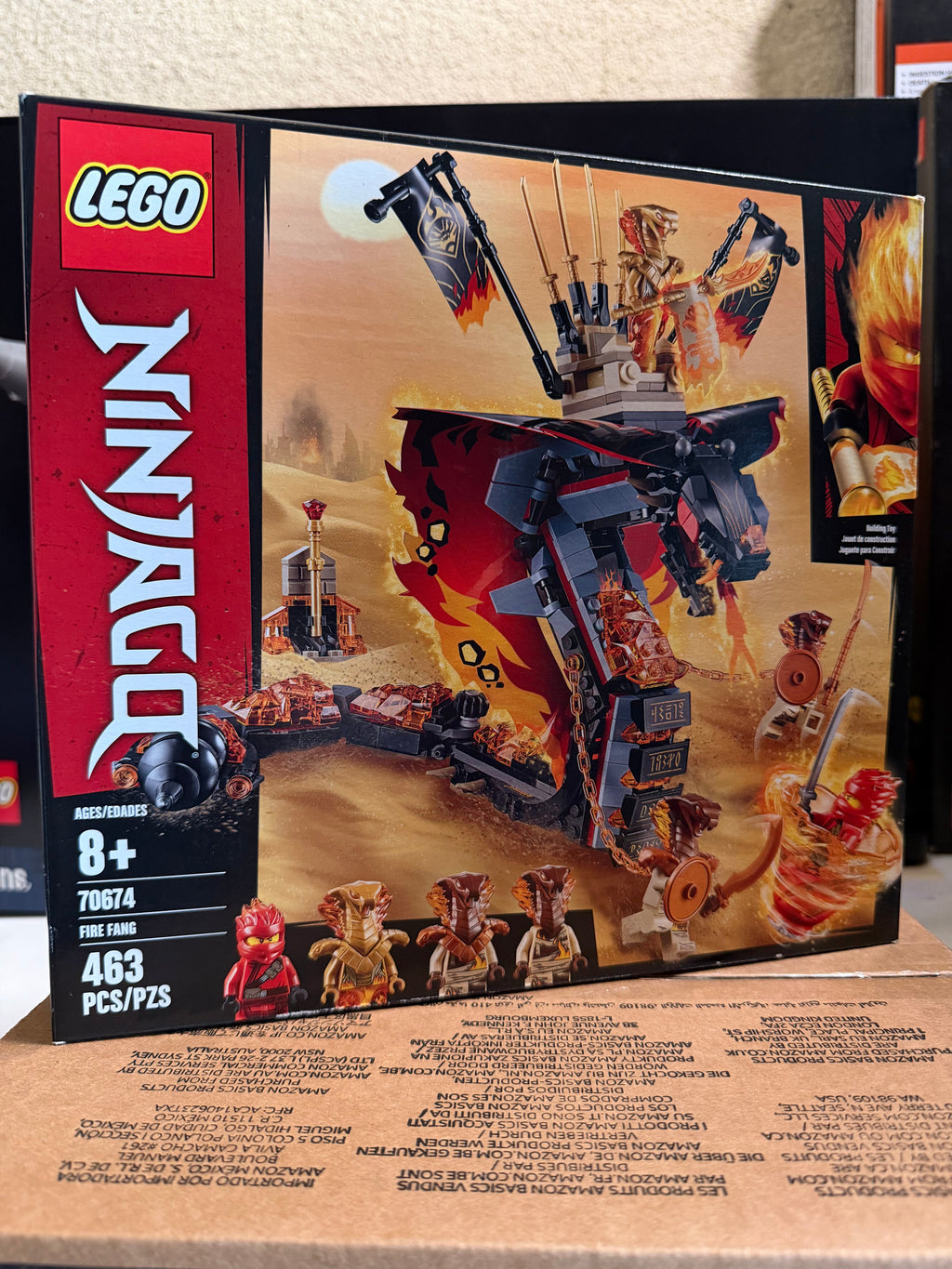 LEGO® NINJAGO® #70674 Fire Fang product image 2, provided for visual reference and product detail review