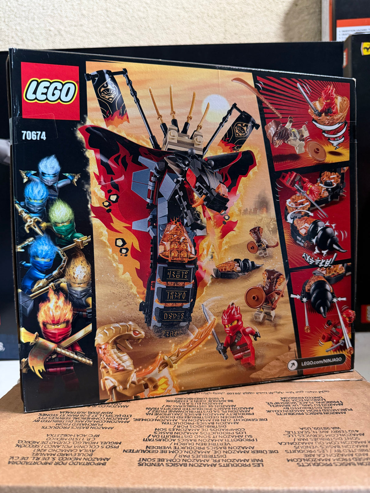 LEGO® NINJAGO® #70674 Fire Fang product image 3, provided for visual reference and product detail review