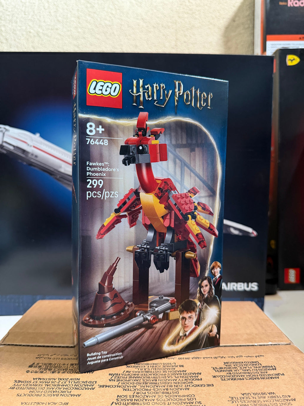 LEGO Harry Potter Fawkes Dumbledore’s Phoenix 76448 w/ Sorting Hat & Sword product image 2, provided for visual reference