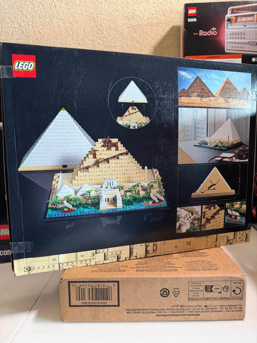 LEGO® Architecture #21058 Great Pyramid of Giza product image 3, provided for visual reference and product detail review