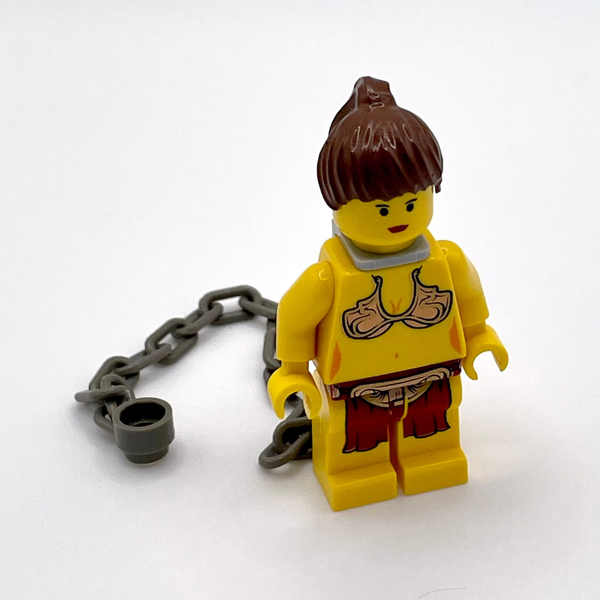 Princess Leia - Jabba Slave Outfit, Yellow Skin product image 1, provided for visual reference and product detail review