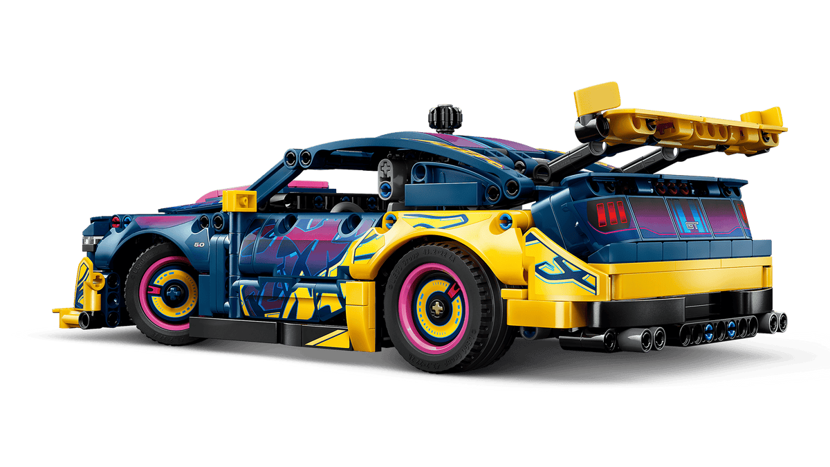 LEGO® Technic™ #42236 Custom Garage Ford Mustang GT Car product image 4, provided for visual reference and product detail