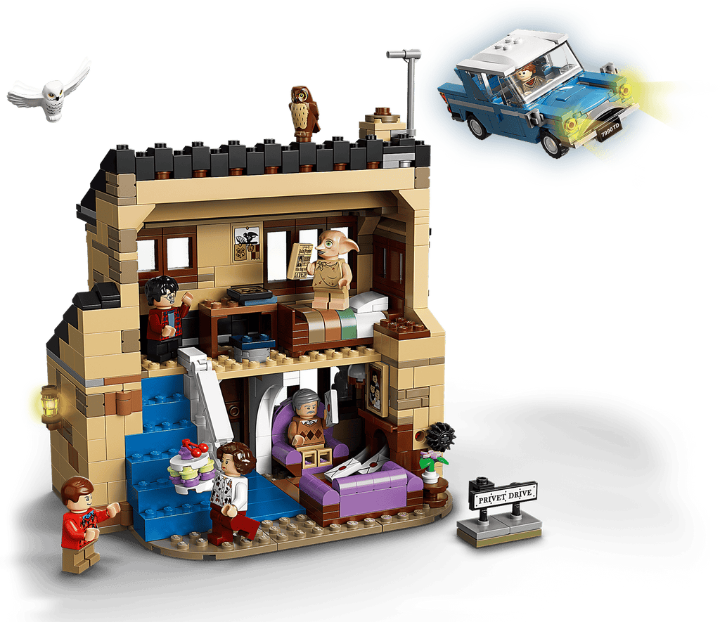 LEGO® Harry Potter™ #75968 4 Privet Drive product image 4, provided for visual reference and product detail review