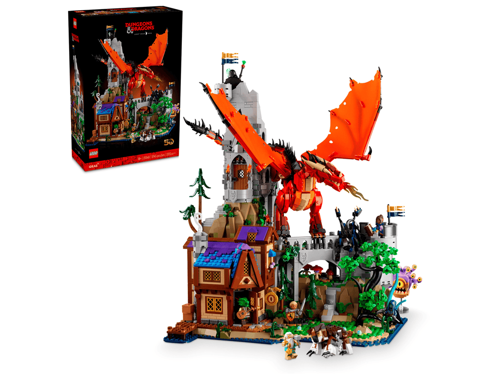 LEGO® Ideas #21348 Dungeons & Dragons: Red Dragon's Tale product image 1, provided for visual reference and product detail