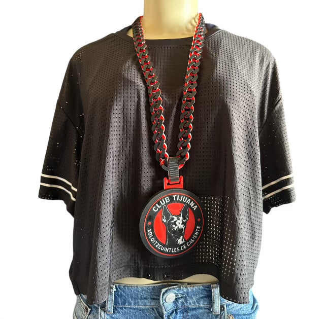 Tijuana Soccer 3D Printed Statement Chain & Pendant