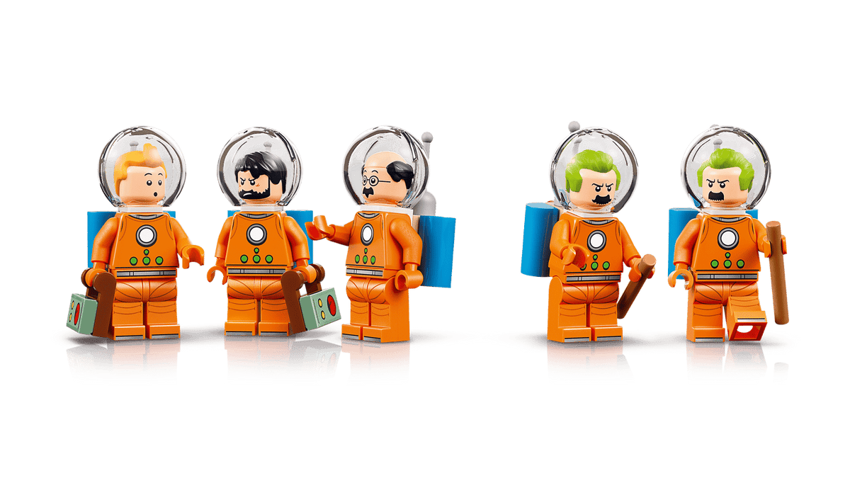 LEGO® Ideas #21367 Tintin® Moon Rocket product image 3, provided for visual reference and product detail review