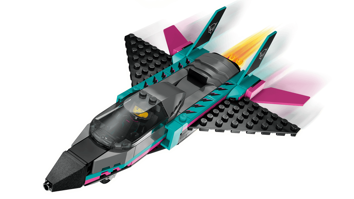 LEGO® City #60489 Jet vs. Car product image 4, provided for visual reference and product detail review