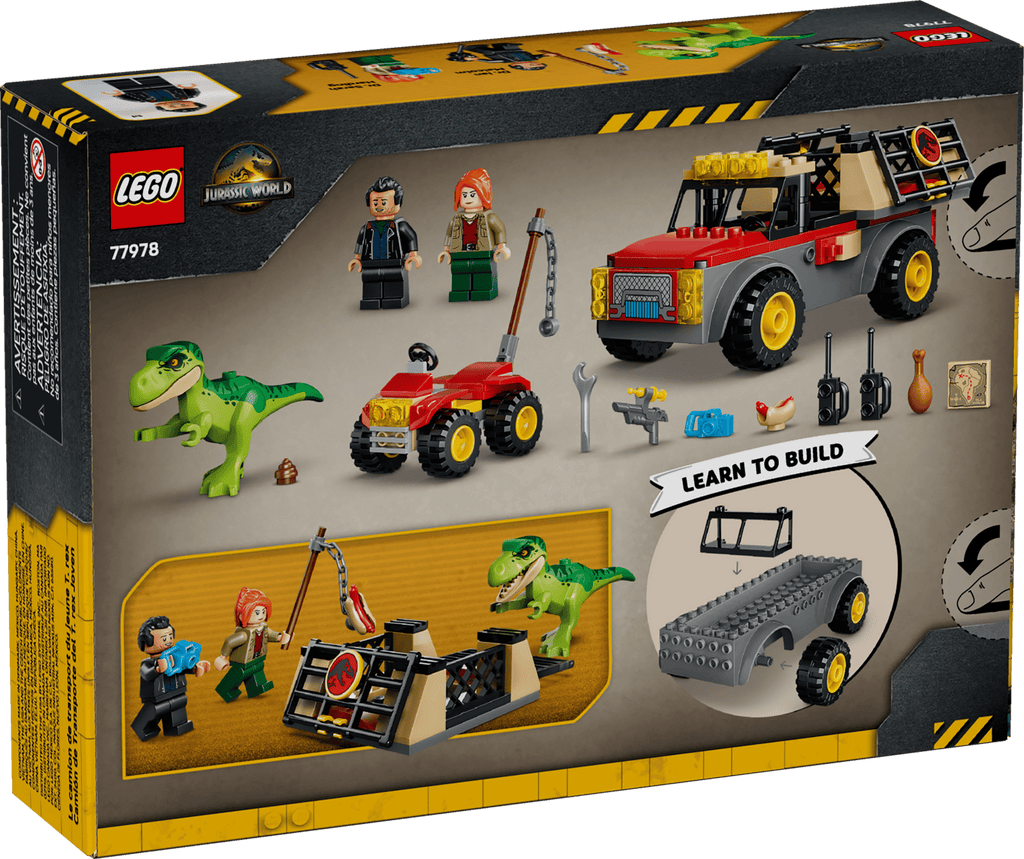 LEGO® Jurassic World™ #77978 Young T. rex Transport Truck product image 10, provided for visual reference and product detail