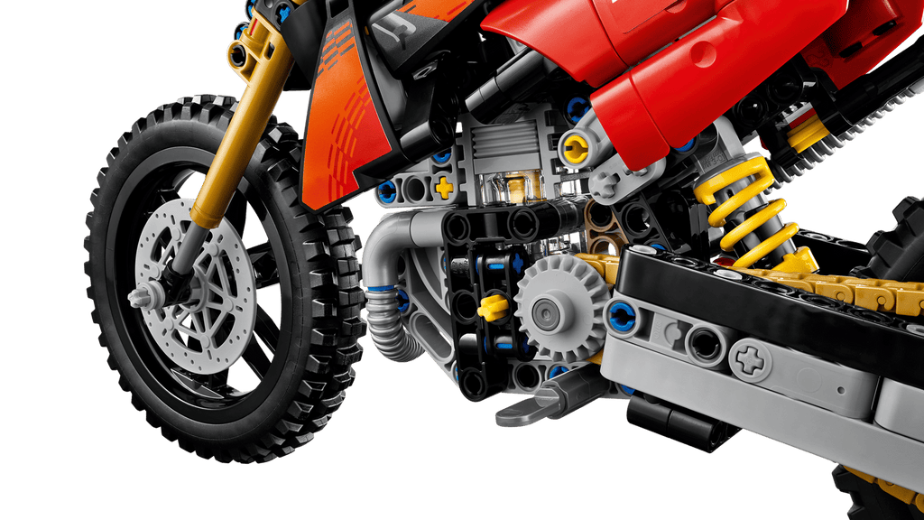LEGO® Technic™ #42238 Ducati Desmo450 MX Factory Motorcycle product image 5, provided for visual reference and product