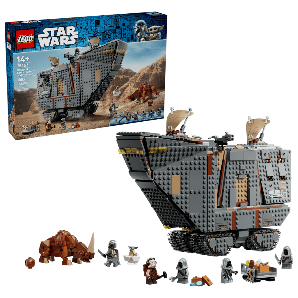 LEGO® Star Wars™ #75453 Offworld Sandcrawler™ and Mudhorn product image 1, provided for visual reference and product detail
