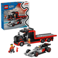 LEGO® City #60493 F1® Display Truck with Audi F1® Race Car product image 1, provided for visual reference and product detail