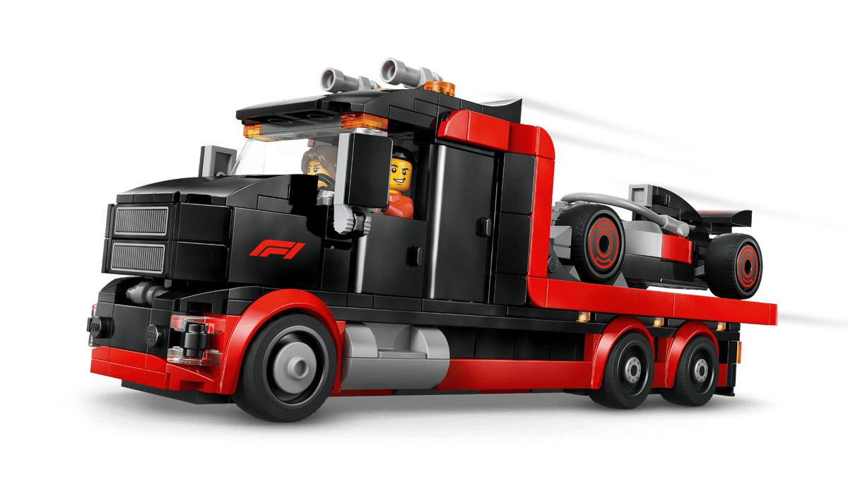 LEGO® City #60493 F1® Display Truck with Audi F1® Race Car product image 2, provided for visual reference and product detail