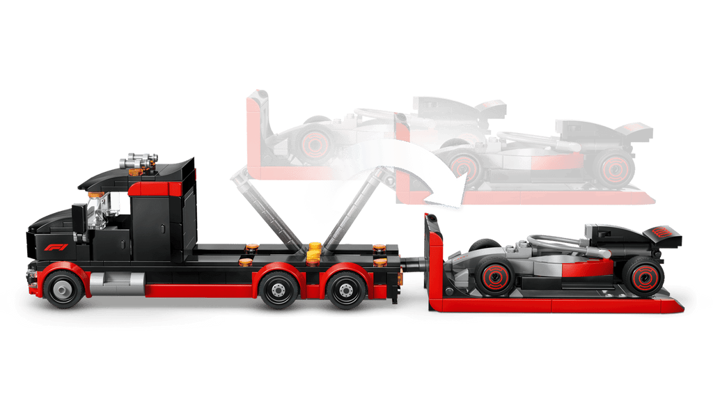 LEGO® City #60493 F1® Display Truck with Audi F1® Race Car product image 3, provided for visual reference and product detail