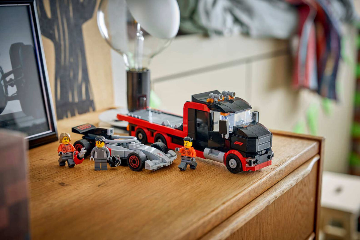 LEGO® City #60493 F1® Display Truck with Audi F1® Race Car product image 6, provided for visual reference and product detail