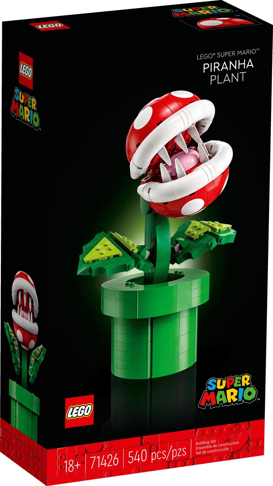 LEGO® Super Mario™ #71426 Piranha Plant product image 1, provided for visual reference and product detail review