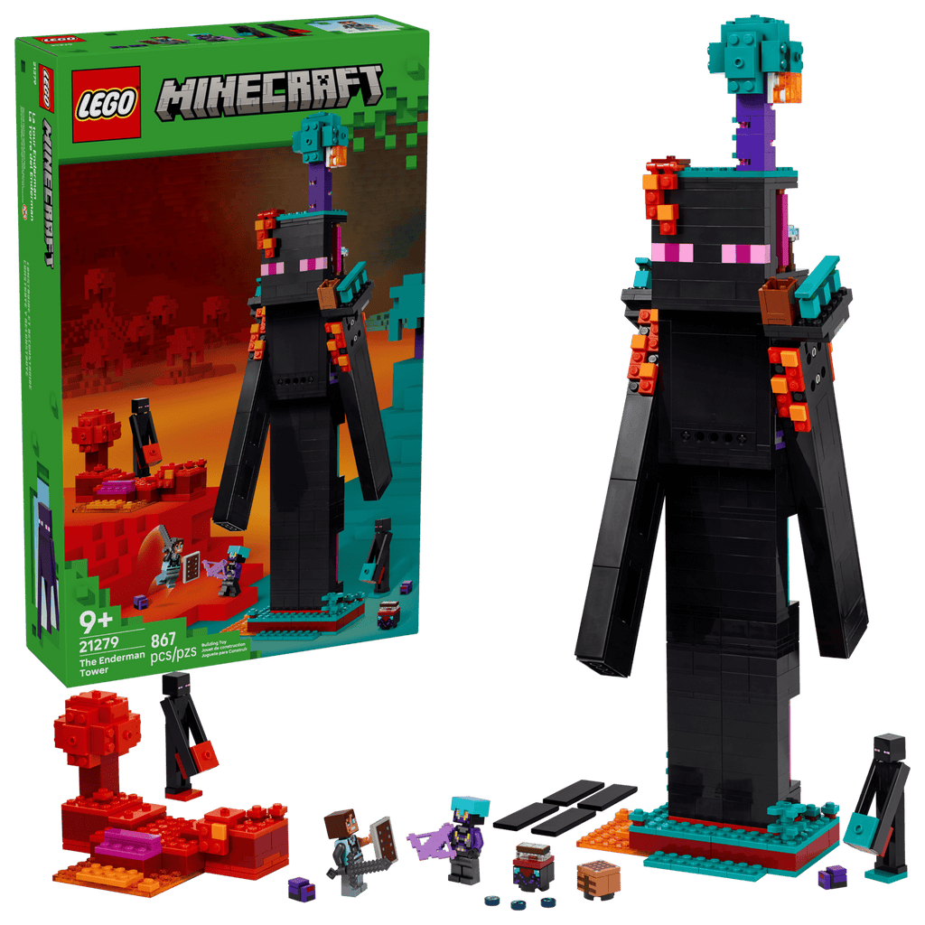 LEGO® Minecraft® #21279 The Enderman Tower product image 1, provided for visual reference and product detail review