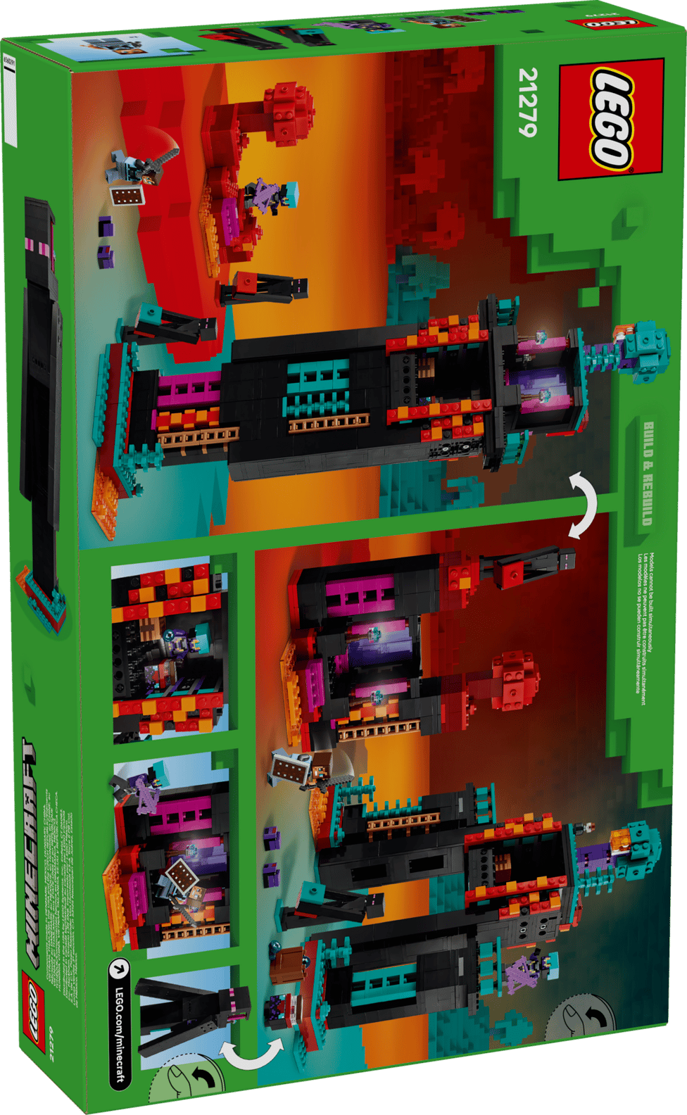 LEGO® Minecraft® #21279 The Enderman Tower product image 8, provided for visual reference and product detail review