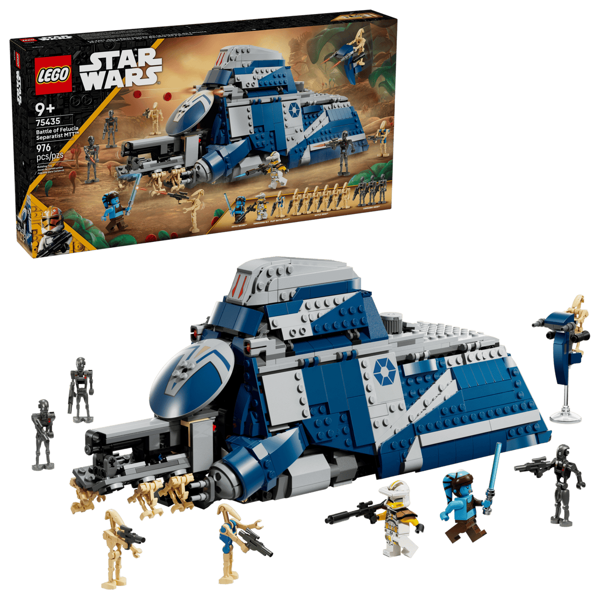 LEGO® Star Wars™ #75435 Battle of Felucia Separatist MTT™ product image 1, provided for visual reference and product detail