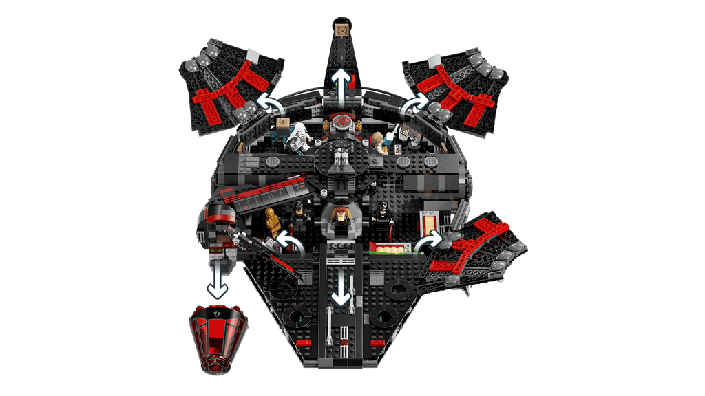 LEGO® Star Wars™ #75389 The Dark Falcon product image 4, provided for visual reference and product detail review