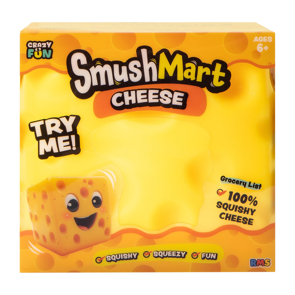 Viral Sunny Days Smush Mart Hot Dog and Cheese Cube Squishy Sensory squeeze Toy Bundle product image 5, provided for visual