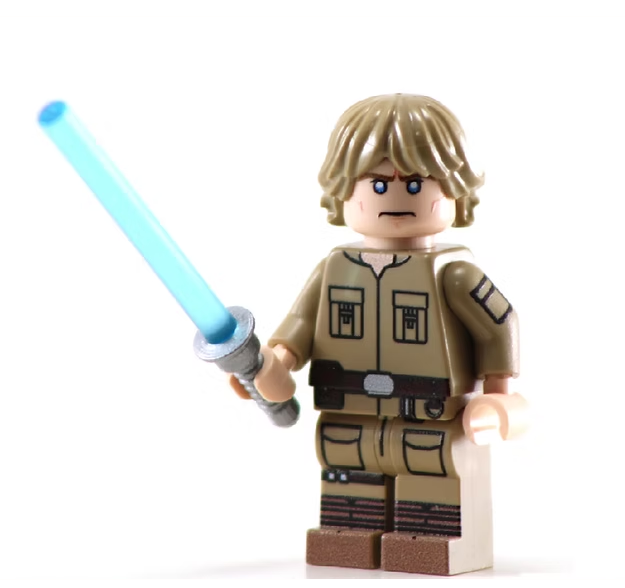 Lucas Cloud City - BigKidBrix Custom Printed Minifig product image 1, provided for visual reference and product detail review
