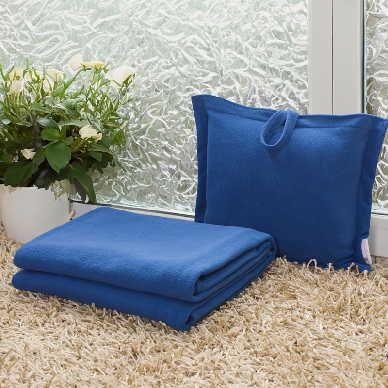 Blaire Microfleece Travel Blanket With Bag (4 sizes and 3 colours available)