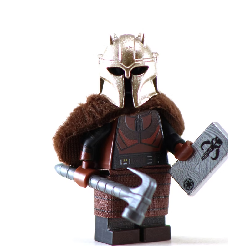 Mando Armorer - BigKidBrix Custom Printed Minifig product image 1, provided for visual reference and product detail review
