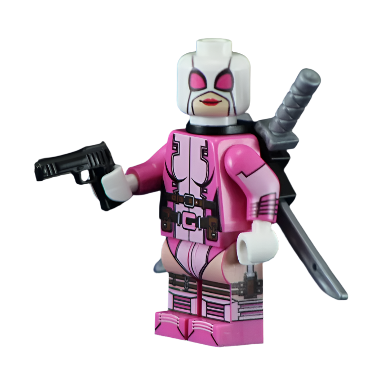 Mercpool Gwyneth - BigKidBrix Custom Printed Minifig product image 1, provided for visual reference and product detail review