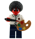 Mercpool Painter - BigKidBrix Custom Printed Minifig product image 1, provided for visual reference and product detail review