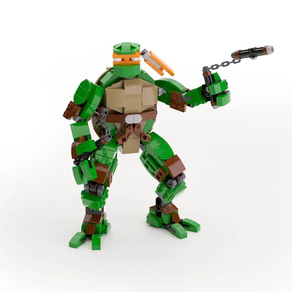 Michelangelo - B3 Customs TMNT Figure product image 1, provided for visual reference and product detail review