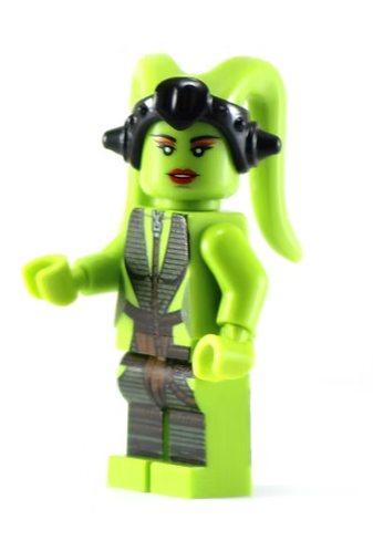 Oolala Twilek - BigKidBrix Dancer Custom Printed Minifig product image 1, provided for visual reference and product detail