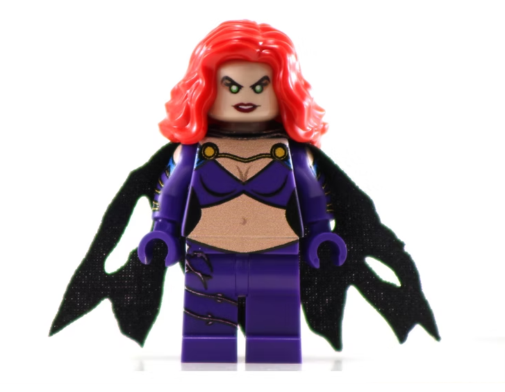 Red Troll Queen- BigKidBrix Custom Printed Minifig product image 1, provided for visual reference and product detail review