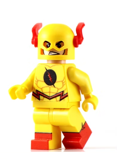 Reverse Speedster - BigKidBrix Custom Printed Minifig product image 1, provided for visual reference and product detail