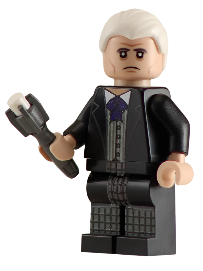Doctor What #1 - BigKidBrix Custom Printed Minifig product image 1, provided for visual reference and product detail review