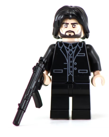 Reeper J.W. - BigKidBrix Custom Printed Minifig product image 1, provided for visual reference and product detail review