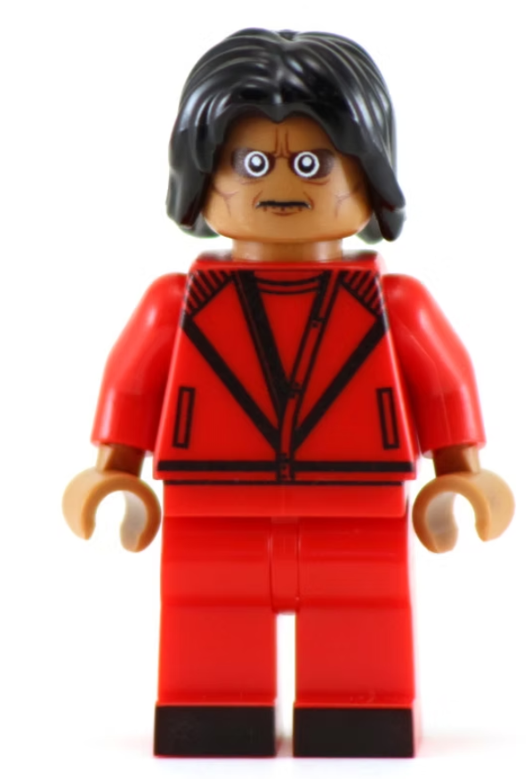 Thriller M.J. - BigKidBrix Custom Printed Minifig product image 1, provided for visual reference and product detail review
