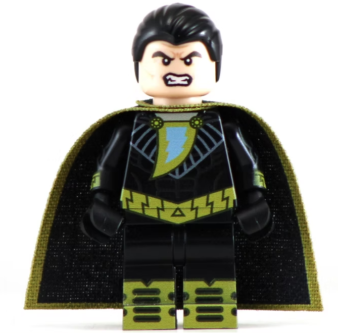Black Zoom - BigKidBrix Custom Printed Minifig product image 1, provided for visual reference and product detail review